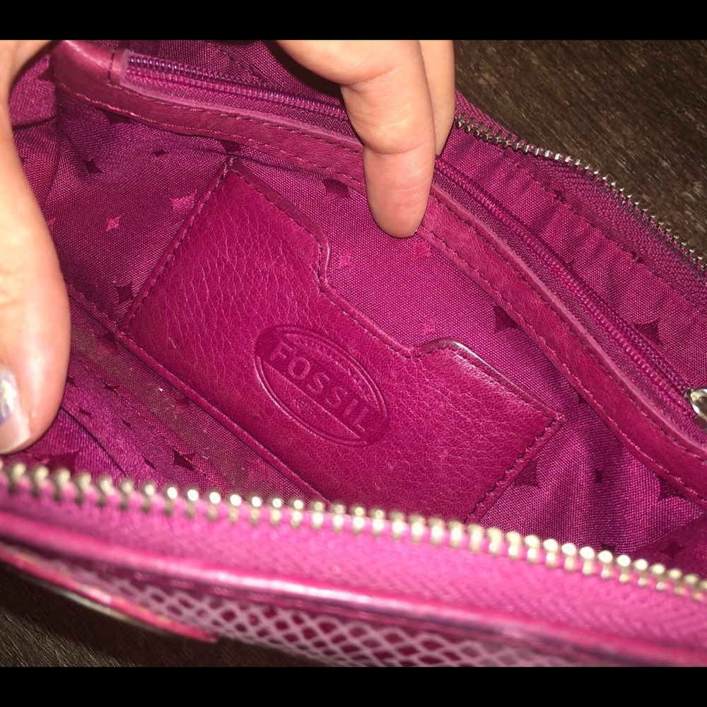 Pink Fossil Wallet - Picture 3 of 3